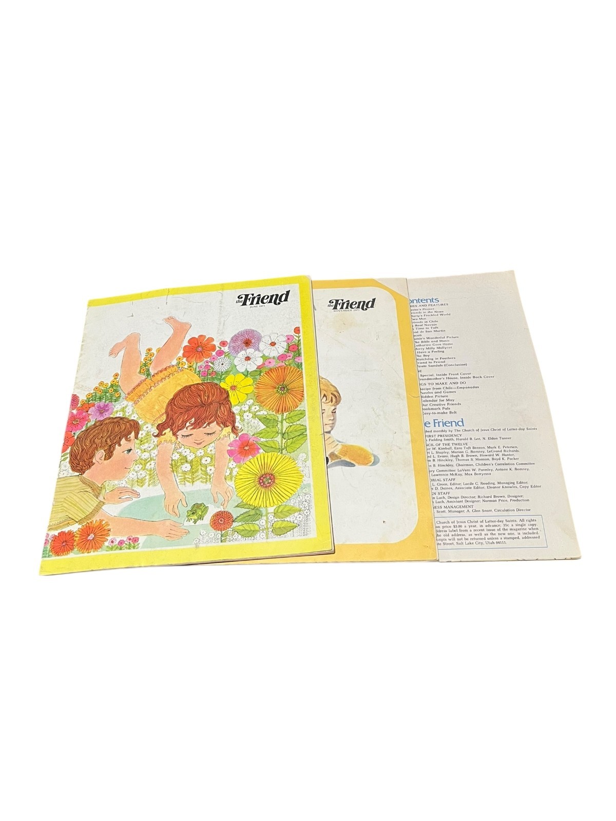 The children’s friend 1971 Three Magazine's LDS