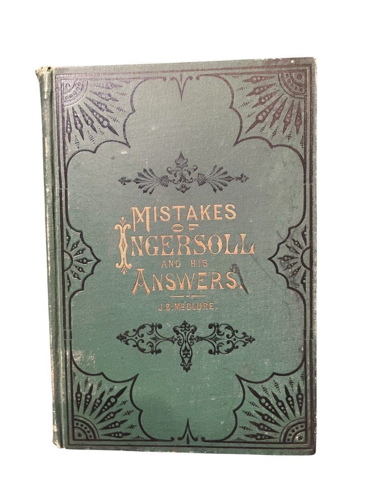 Mistakes of Ingersoll and His Answers 1879 1st Ed Hardcover
