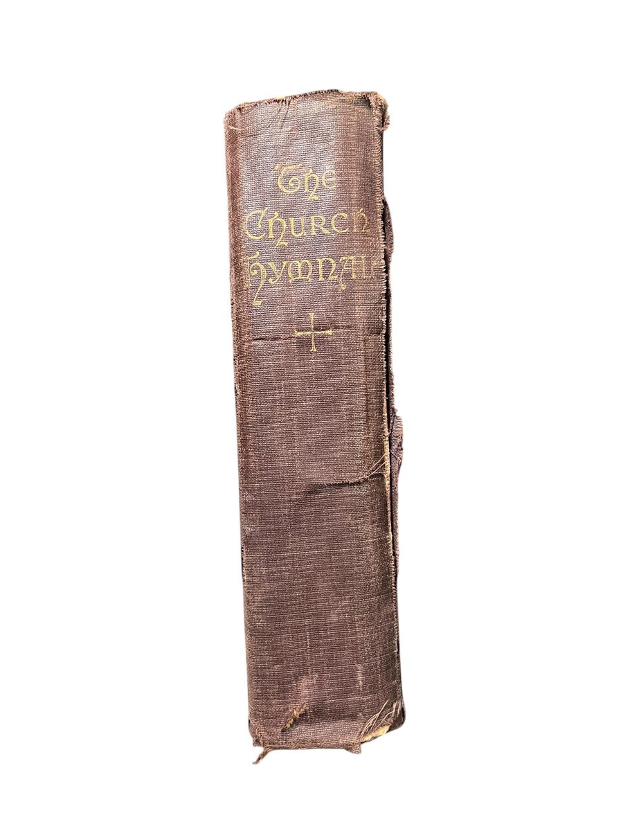 The Church Hymnal Antique Song Book – God Christ Worship, Vintage Religious Hymn
