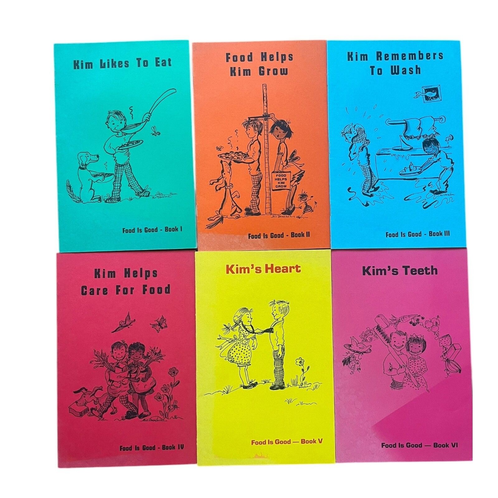 Daily Living Learning Child Books 6 Booklets 1973 Learning to Grow Children WA