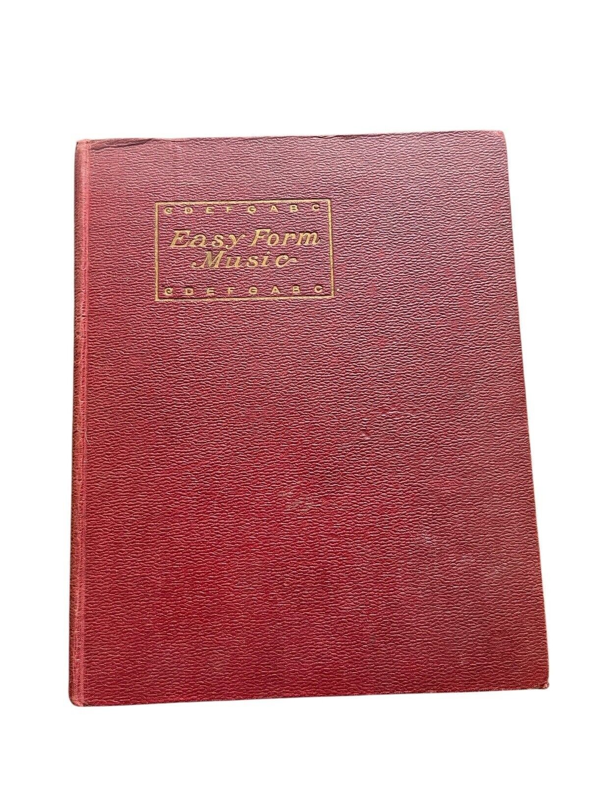 Antique 1913 Piano Easy Form Sheet Music Worlds Most Popular Melodies Hardcover