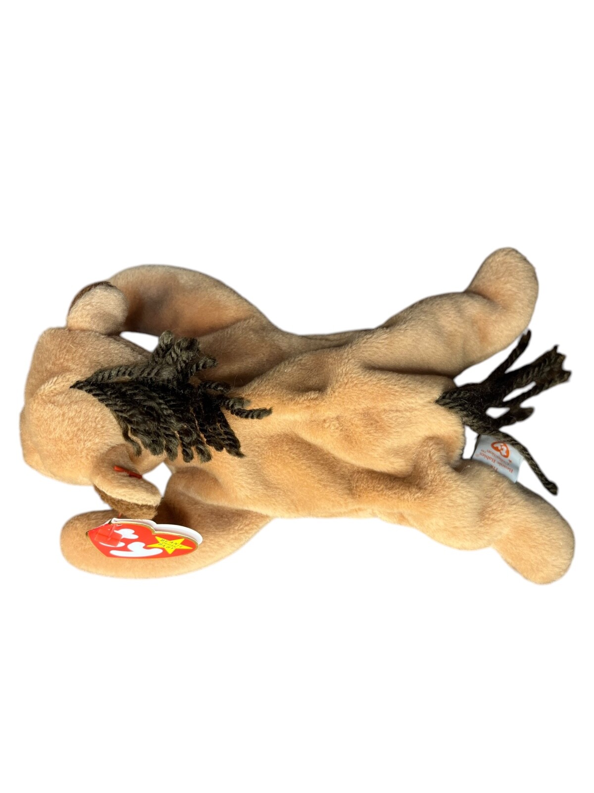 TY Beanie Baby - DERBY the Horse (with star & furry mane) (8 inch) - MWMTs