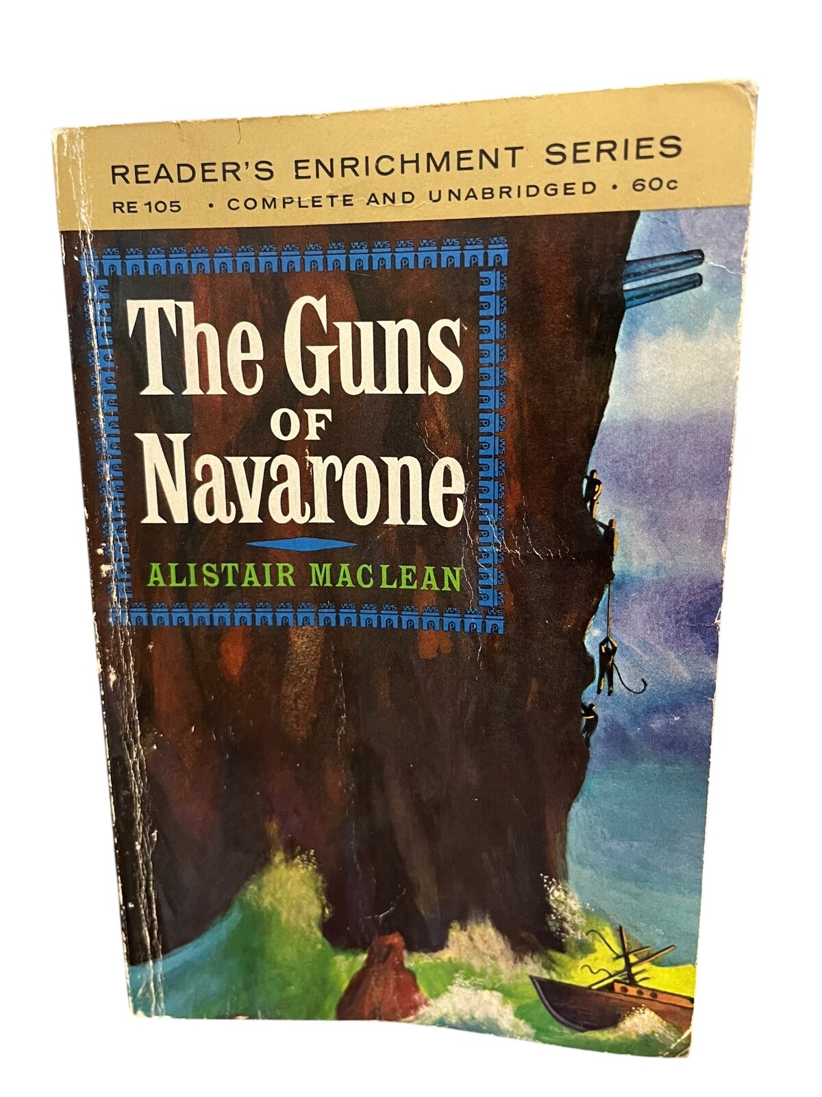 The Guns Of Navarone By Alistair MacLean1964 FIRST PRINTING Reader's Enrichment