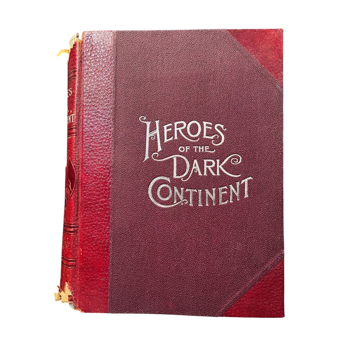 Heroes of the Dark Continent J.W. Buel 1890 Antique African Exploration Book,