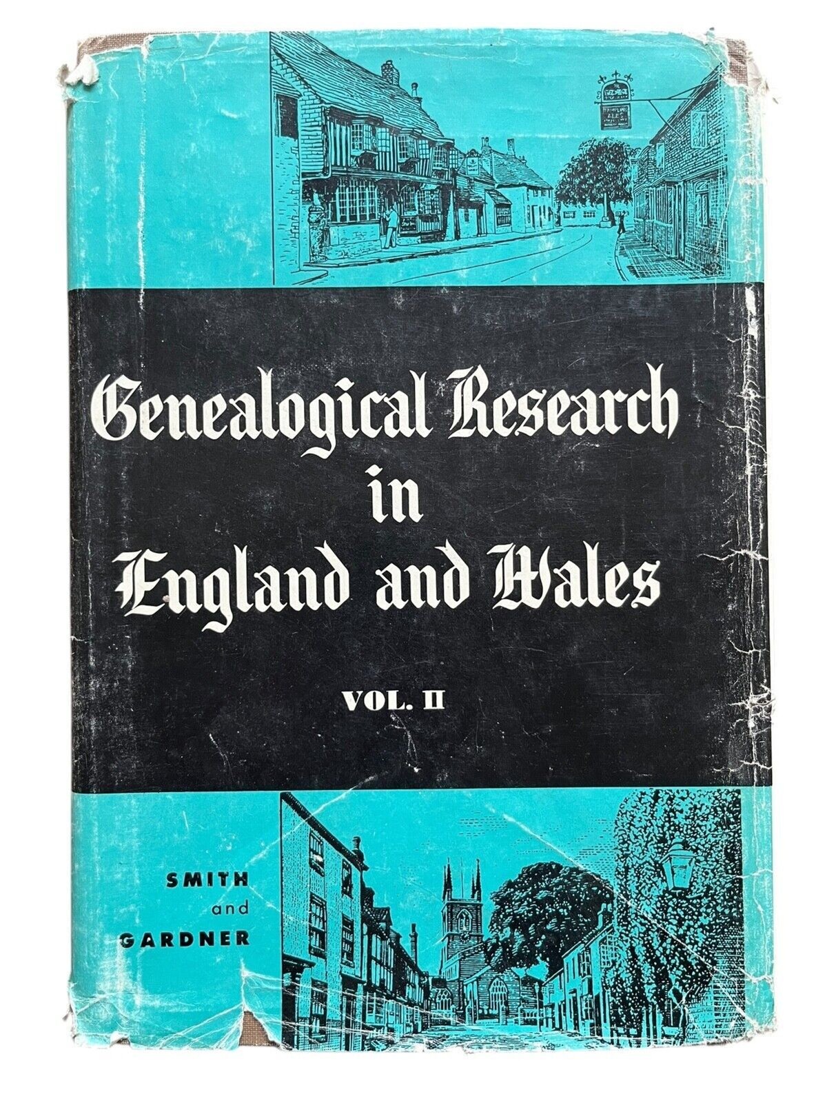 1954 Hardcover 1st Edition Genealogical Research in England and Wales Volume II
