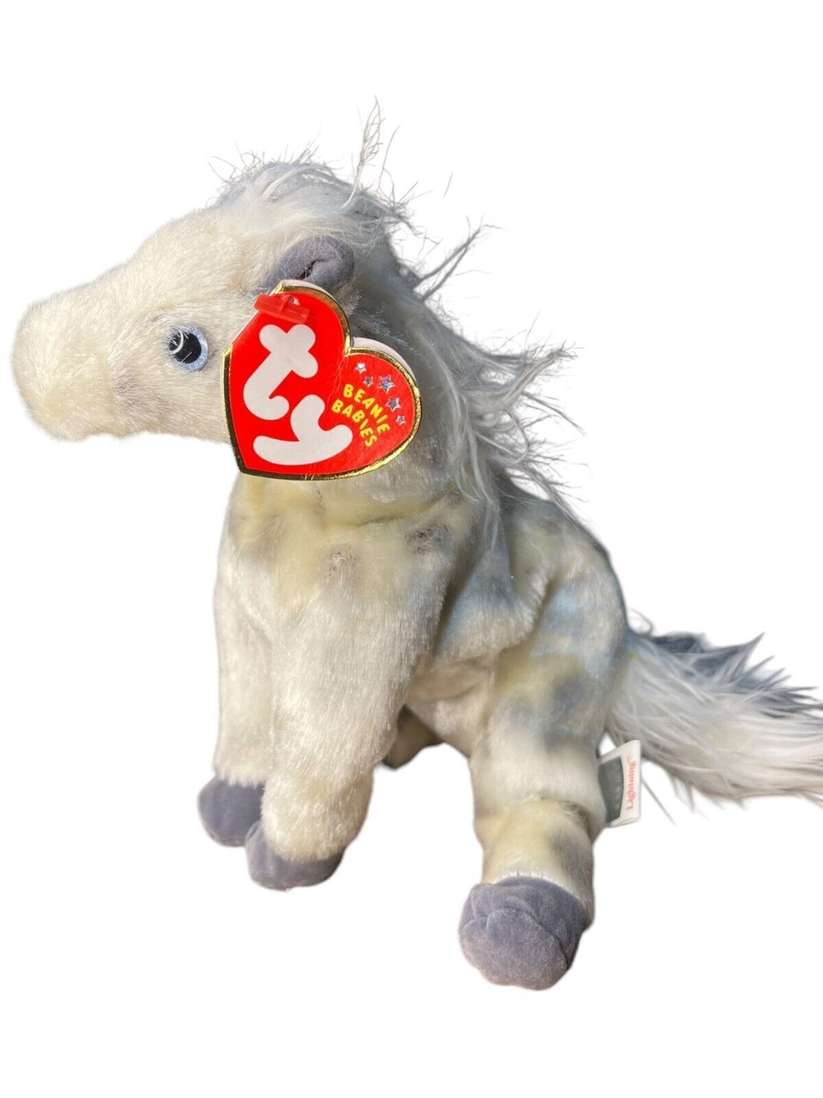 TY Beanie Baby - LIGHTNING the Horse (6 inch)