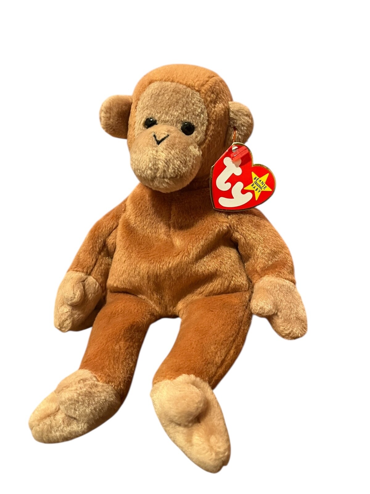 Ty Beanie Baby Bongo The Monkey Toy (4067)