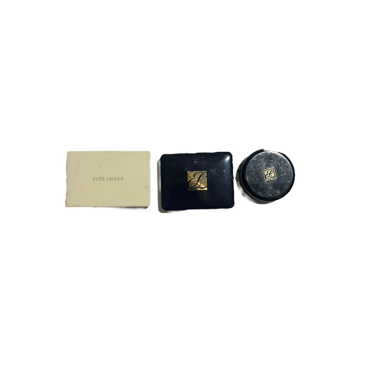Estée Lauder Compact Makeup Set Powder Blush Mirror Travel Size Authentic