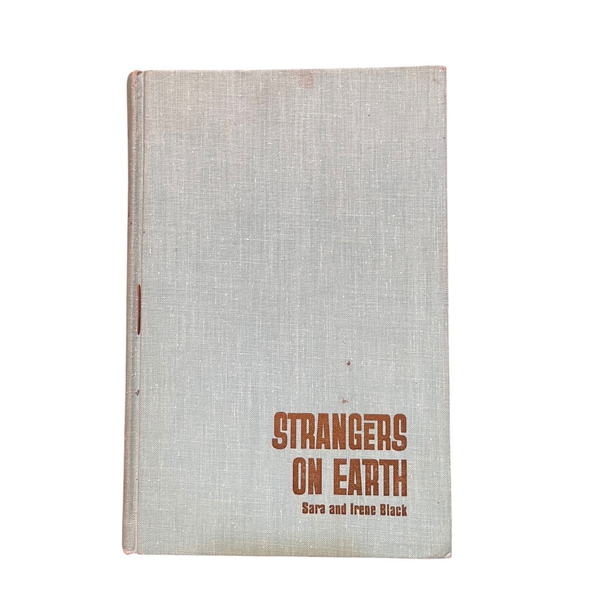 Strangers on Earth Sara Irene Black LDS Mormon Fiction Hardcover Vintage