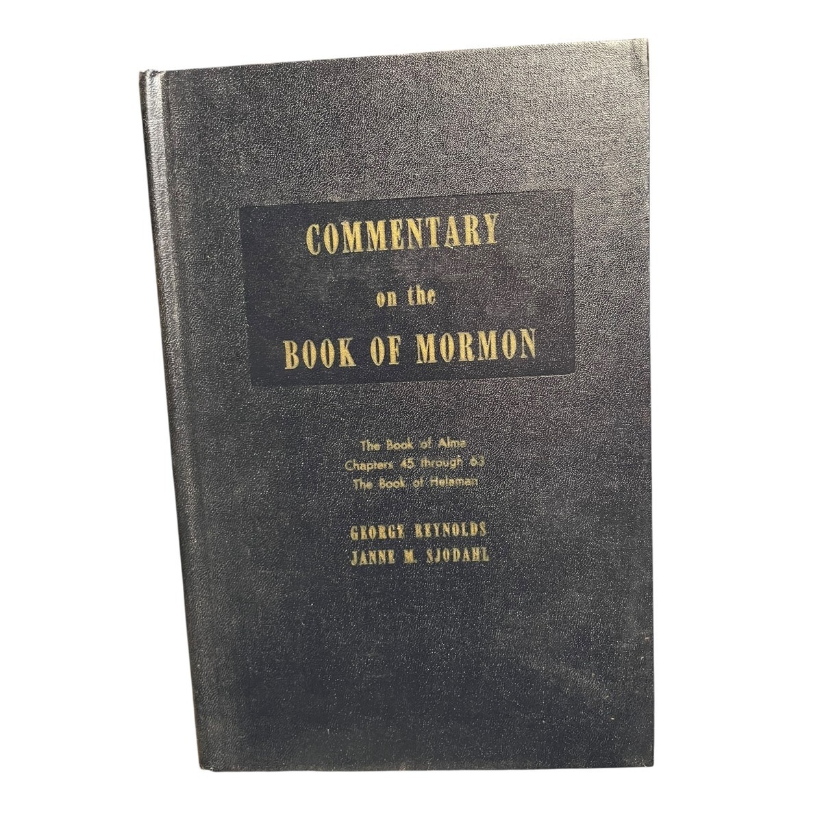 Commentary on the Book of Mormon LDS Mormon Scripture Study Hardcover